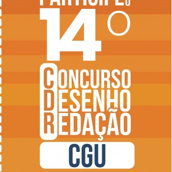 Estão abertas as inscrições para a 14ª edição do Concurso de Desenho e Redação da CGU